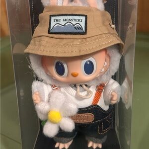 Labubu Fall in the wild plush pendant